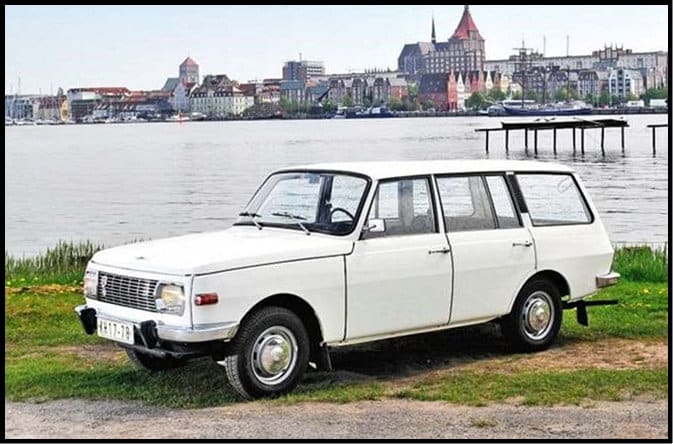 bialy wartburg kombi